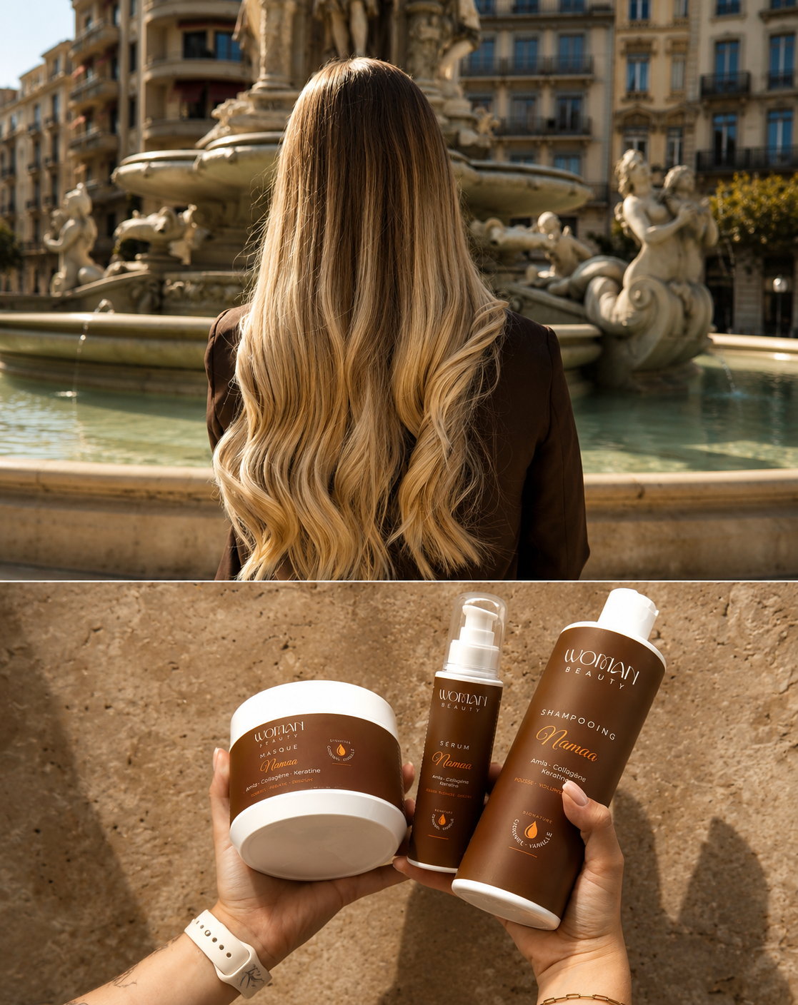 Pour vos cheveux — même ceux que vous êtes seule à voir.